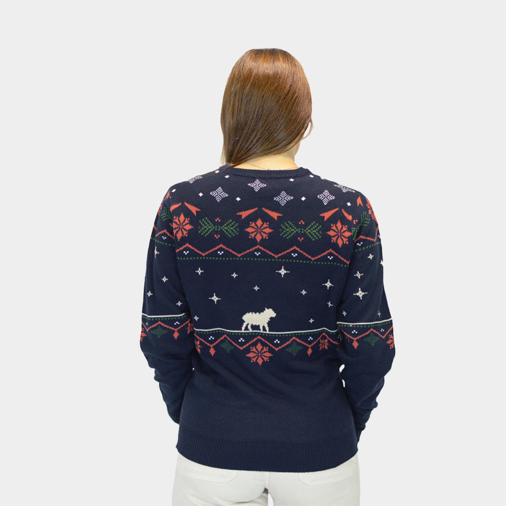 Jersey de Navidad para Mujer Portal Belén
