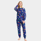Pijama de Navidad Mujer Adultos Unisex Juguetes Navideños

