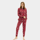 Pijama de Navidad para Mujer Unisex Rojo Ho Ho Ho
