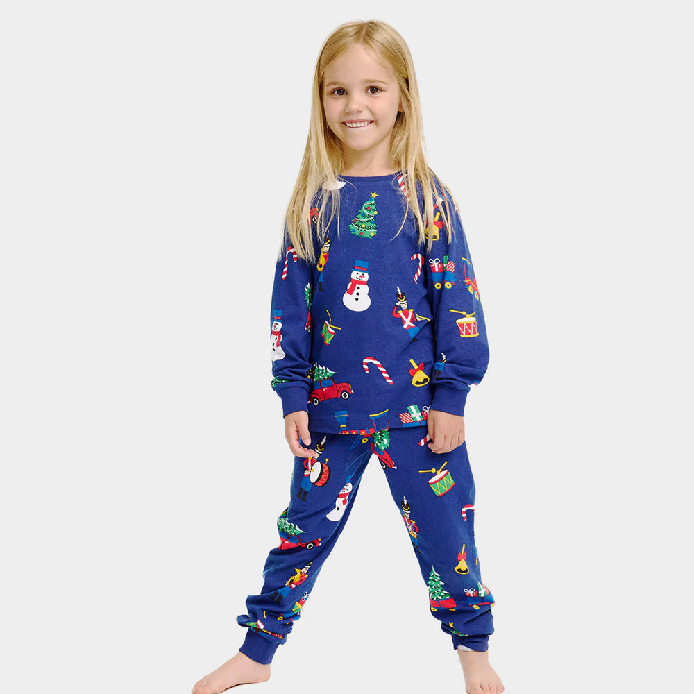 Pijama de Navidad para Niña Juguetes Navideños
