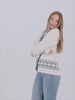 Jersey para Mujer y Hombre Cárdigan de Algodón Orgánico Cottage