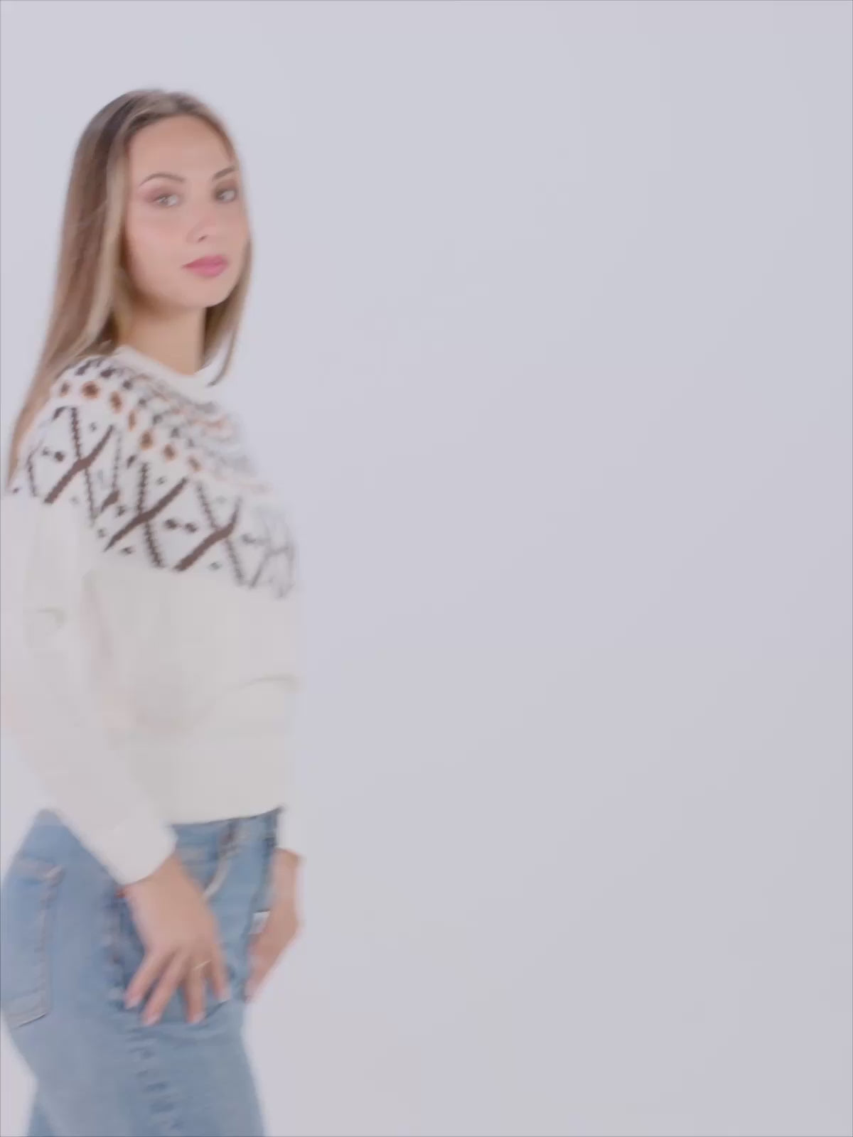 Jersey para Mujer de Lana Mohair Black Forest