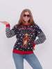 Jersey de Navidad de Luces LED para Mujer y Hombre Jingle Bells
