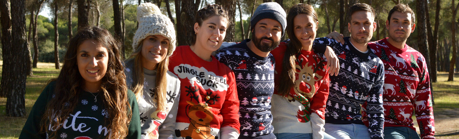 Ugly Christmas Sweater para toda la familia