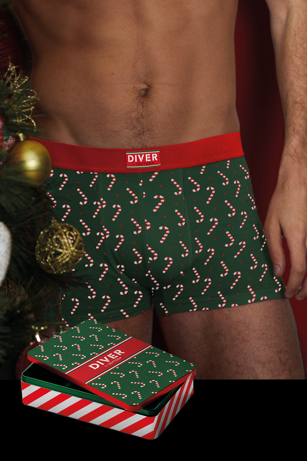 Calzoncillos Hombre Divertidos Calzoncillos Navideños Para Hombre