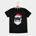 Camiseta Navideña Papa Noel Hipster Hombre Mujer