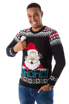 Jersey Navideño Hombre Papá Noel en 3D