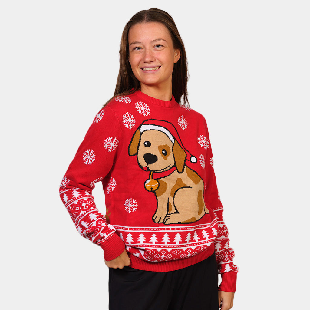 Jersey Navideño Mujer con Perrito