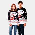 Jersey Navideño Santa Descargando pareja