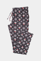 Pantalón Pijama de Navidad Niño Cool Panda Gris