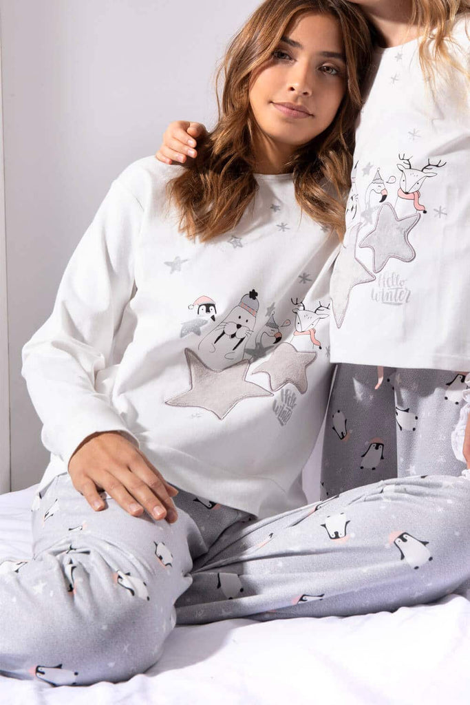 Pijama Navidad Mujer Hello Winter