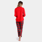 Pijama Navideño Mujer Smile Espalda