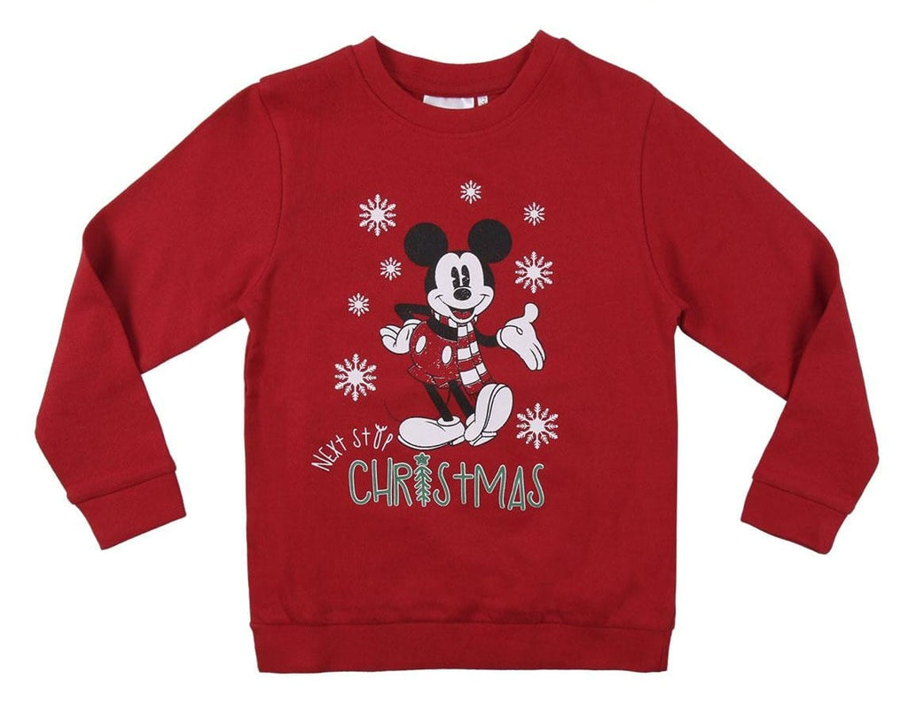 Sudadera de Navidad para Niña y Niño Disney Mickey