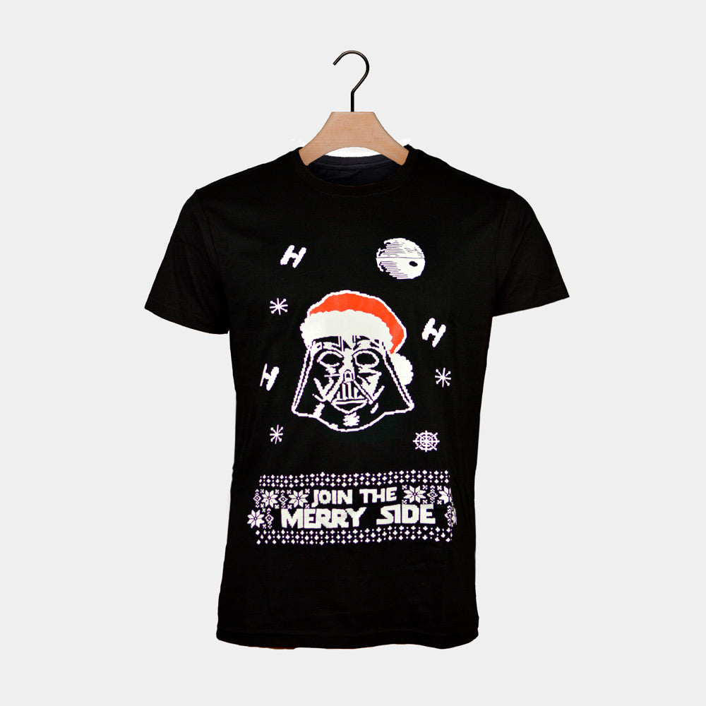 Camiseta de Navidad para Hombre y Mujer Star Wars Darth Vader