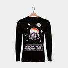 Camiseta de Navidad Hombre y Mujer Manga Larga Star Wars Darth Vader