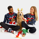 Jersey de Navidad para Familia Feliz Navidog