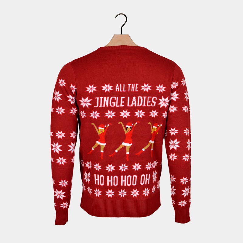 Jersey de Navidad para Mujer Beyoncé Jingle Ladies Espalda