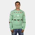 Jersey de Navidad Hombre Verde Sweet Christmas